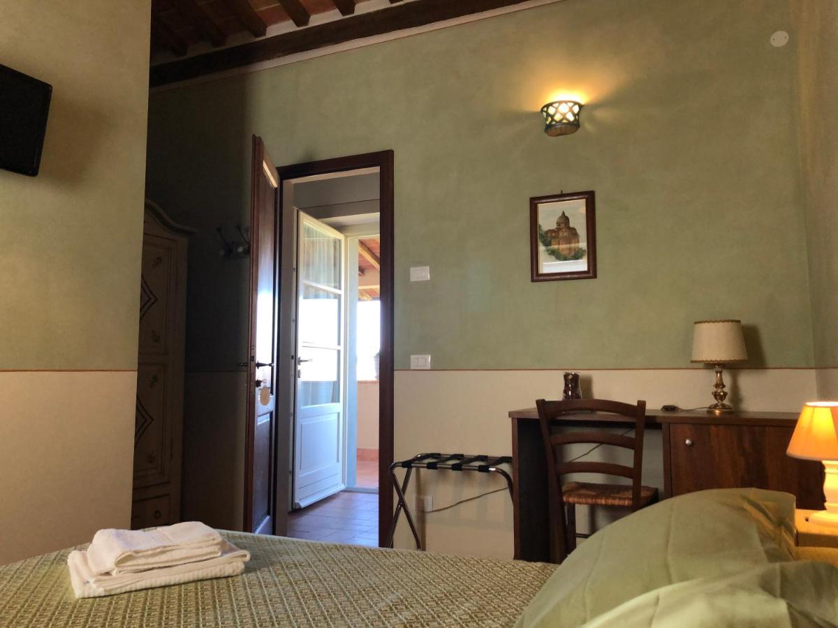 La Rugantina Hotel Cortona Eksteriør billede