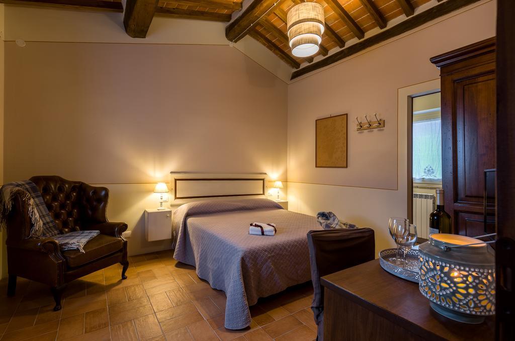 La Rugantina Hotel Cortona Eksteriør billede