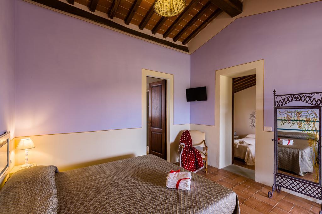 La Rugantina Hotel Cortona Eksteriør billede