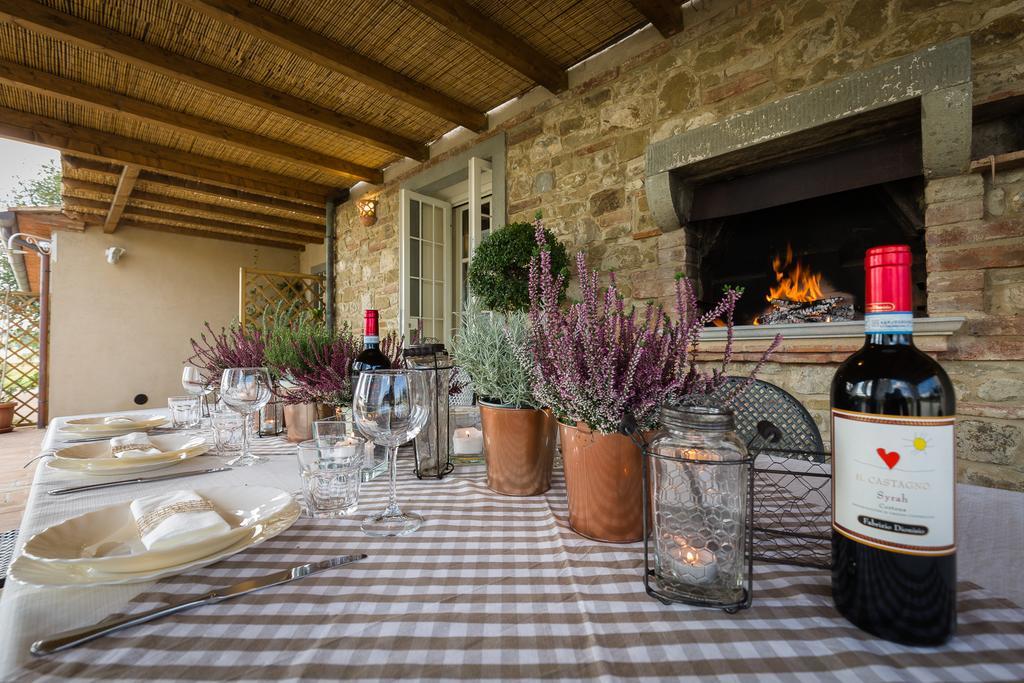 La Rugantina Hotel Cortona Eksteriør billede