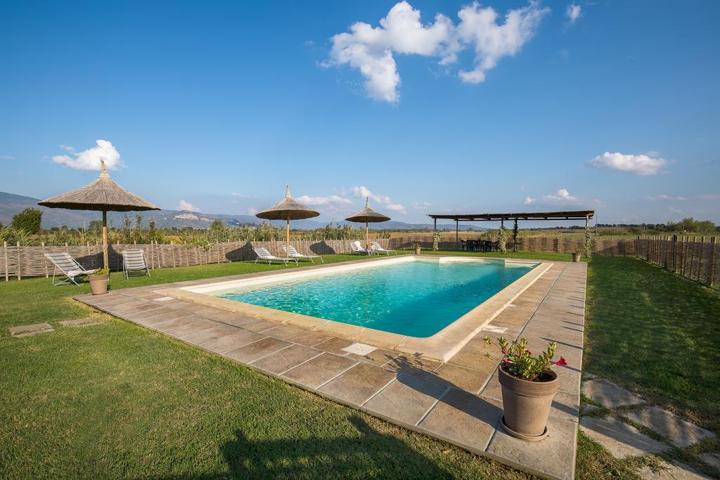 La Rugantina Hotel Cortona Eksteriør billede