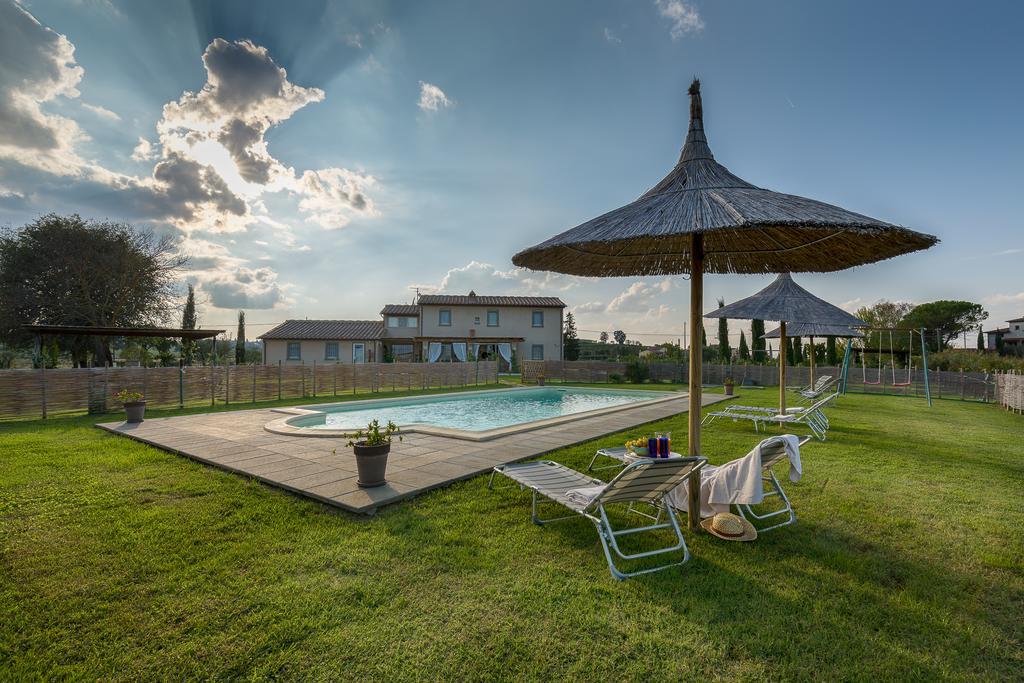 La Rugantina Hotel Cortona Eksteriør billede